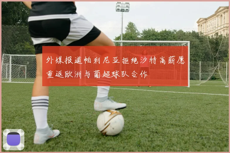 外媒报道帕利尼亚拒绝沙特高薪愿重返欧洲与葡超球队合作